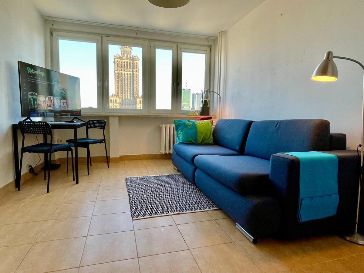 Super Apartament Palace 2X Metro Fast Wifi 500 Mbs Netflix Appletv Smarttv Panorama Miasta Warszawa Exteriör bild